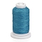 Waxed Polyester Cord, Flat, Steel Blue, 1mm, about 76.55 yards(70m)/roll