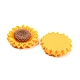 Opaque Resin Flower Cabochons&nbsp;RESI-H151-05A-2