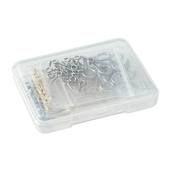 100Pcs 6 Styles 304 Stainless Steel Screw Eye Pin Peg Bails&nbsp;FIND-FS0002-85
