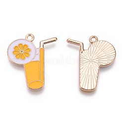 Alloy Enamel Pendants&nbsp;X-ENAM-S115-015