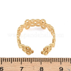 304 Stainless Steel Cuff Open Rings&nbsp;RJEW-P175-01A-G