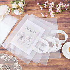 Frosted PE Gift Bags&nbsp;ABAG-WH0039-73A