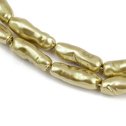 Electroplated Glass Beads Strands&nbsp;GLAA-H039-03C