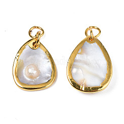 Natural White Shell Pendants&nbsp;SHEL-S278-075