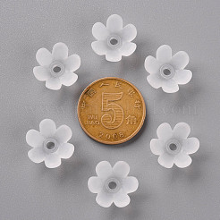 Frosted Acrylic Bead Caps&nbsp;MACR-S371-07A-701