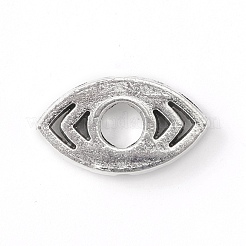 Tibetan Style Alloy Bead Frame&nbsp;TIBE-WH0002-08AS