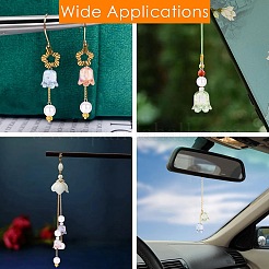 50Pcs UV Plating Transparent Acrylic Beads&nbsp;MACR-CJ0002-23