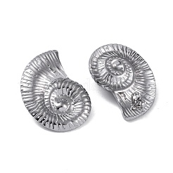 Non-Tarnish 304 Stainless Steel Stud Earrings&nbsp;LS-EJEW-M250-02A-P