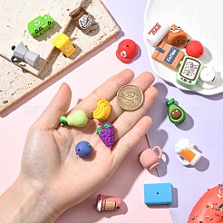 20Pcs 20 Styles Silicone Beads&nbsp;SIL-YW0002-22