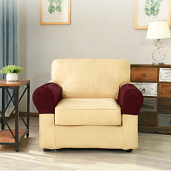 2Pcs Imitation Leather Sofa Armrest Covers&nbsp;AJEW-WH20070-167A