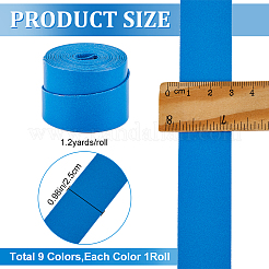 9Pcs 9 Colors PU Leather Anti-slip Tennis Racquet Overgrip&nbsp;DIY-CN0002-76