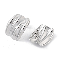 Non-Tarnish 304 Stainless Steel Stud Earrings&nbsp;EJEW-P258-19P