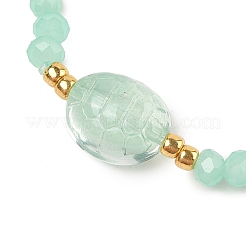 Fish/Turtle/Crab/Starfish Glass Summer Bracelets&nbsp;BJEW-JB10206