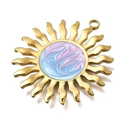 304 Stainless Steel Enamel Pendants&nbsp;STAS-Z163-25G
