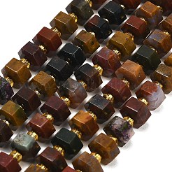 Natural Ocean Jasper Beads Strands&nbsp;GG-CBAACA3-A01-01