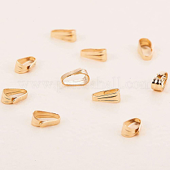 10Pcs Brass Snap on Bails&nbsp;KK-BC0003-55G