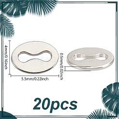 20Pcs 925 Sterling Silver Chain Tabs&nbsp;STER-BC0002-87P