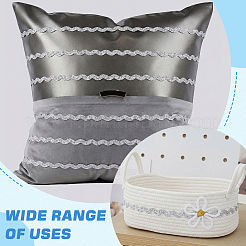 Polyester Wave Ribbon&nbsp;OCOR-WH0078-536B