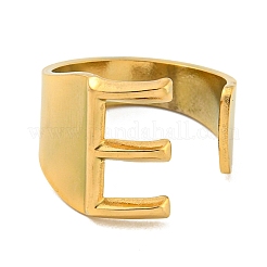 PVD Vacuum Plating 201 Stainless Steel Cuff Rings&nbsp;RJEW-Z032-01G-E