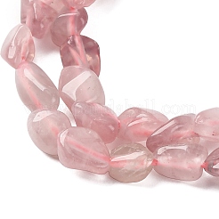 Natural Madagascar Rose Quartz Beads Strands&nbsp;G-I389-A03