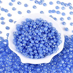 Opaque Colours Glass Seed Beads&nbsp;SEED-N007-34I