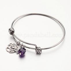 304 Stainless Steel Bangles&nbsp;BJEW-JB02438