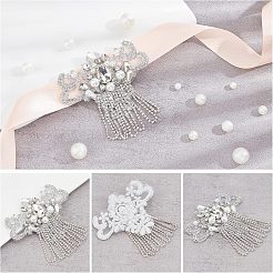 Handicrafted Embroidery Cloth Iron on/Sew on Patches&nbsp;DIY-WH0304-165