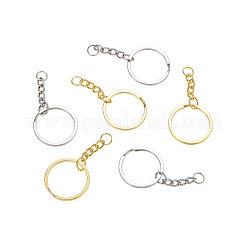 Alloy Split Key Rings&nbsp;PALLOY-CJ0001-44
