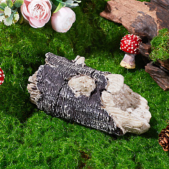 Simulation Resin Tree Stump Hidden Key&nbsp;DIY-WH0430-161