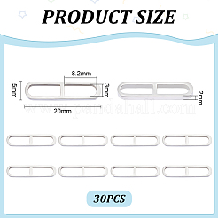 201 Stainless Steel Linking Rings&nbsp;STAS-UN0051-50