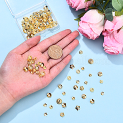 120Pcs 12 Styles Brass Beads&nbsp;KK-YW0003-19