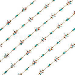 1M Handmade 316 Stainless Steel Starfish Link Chains&nbsp;CHS-TA0001-67B