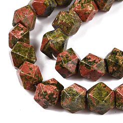Natural Unakite Beads Strands&nbsp;G-T138-42