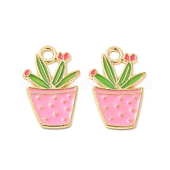 Alloy Enamel Pendants&nbsp;ENAM-G211-01G