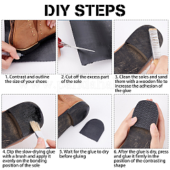 Shoe Sole Repair Rubber Soling Sticker&nbsp;DIY-WH0321-61