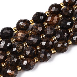 Natural Bronzite Beads Strands&nbsp;G-N342-53-8x6-06