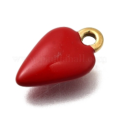 304 Stainless Steel Enamel Pendants&nbsp;STAS-Z163-24G-02