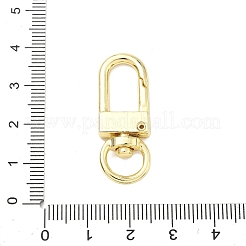Brass Swivel Clasps&nbsp;KK-C156-07G