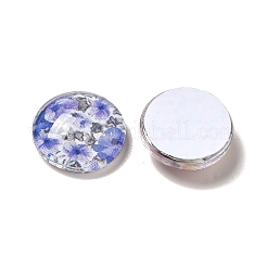 Half Round/Dome Floral Printed Glass Cabochons&nbsp;GGLA-A002-12mm-UU