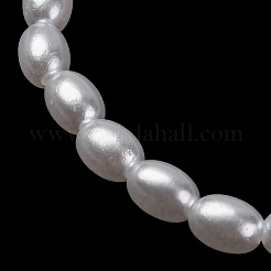 2Pcs Alloy Plastic Pearl Stretch Bracelets for Women&nbsp;BJEW-U011-03G