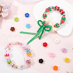 100Pcs Opaque Acrylic Beads&nbsp;MACR-SC0001-63