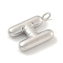 Non-Tarnish 304 Stainless Steel Pendants&nbsp;STAS-C102-15P-H