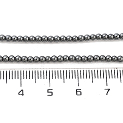 Non-magnetic Synthetic Hematite Beads Strands&nbsp;G-E133-1D