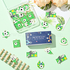 28Pcs 7 Styles Alloy Enamel Pendants&nbsp;FIND-SC0019-56