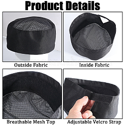Adjustable Polyester Chef Hat&nbsp;AJEW-WH20064-27B