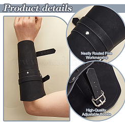 2Pcs Adjustable Cowhide Cord Bracelets Set&nbsp;BJEW-GA0001-11