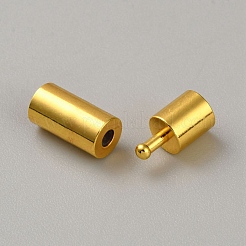 Brass Bayonet Clasps&nbsp;FIND-WH0162-25G-02