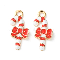 Christmas Alloy Enamel Pendants&nbsp;ENAM-D047-17G-05