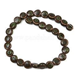 Vintage Style Glazed Porcelain Beads&nbsp;PORC-B002-12-01