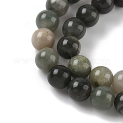 Natural Green Rutilated Quartz Beads Strands&nbsp;G-Q462-61-6mm